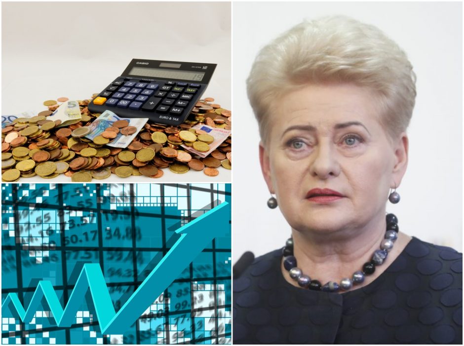 D. Grybauskaitė svarstomą biudžetą prilygino bolševizmui: didinti mokesčius – klaida