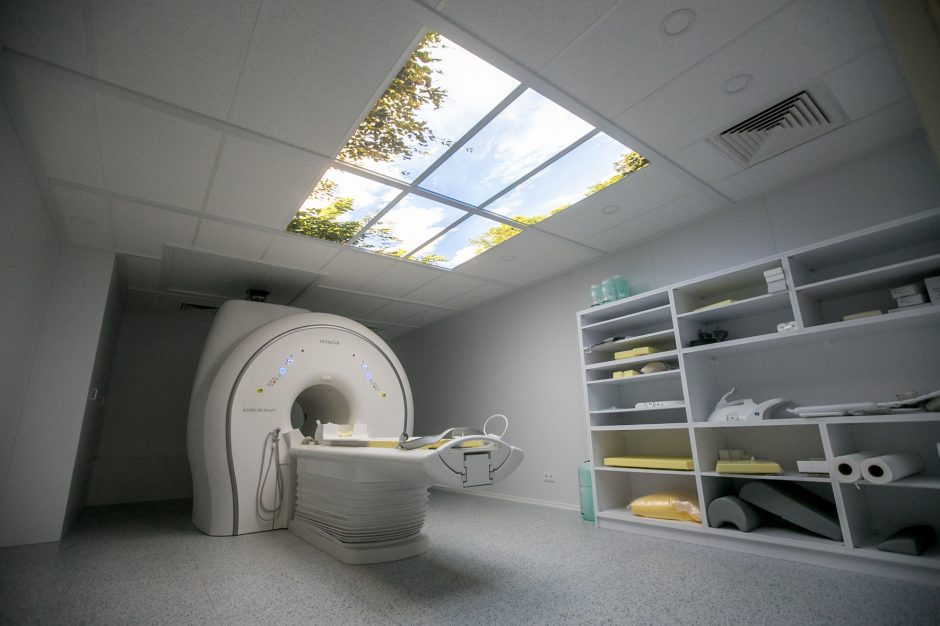 Poliklinikoje – greiti ir tikslūs tyrimai nauju magnetinio rezonanso tomografu