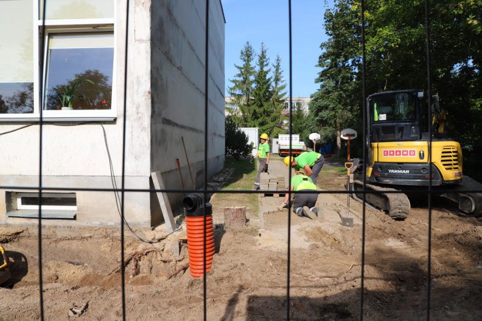 Startas: statybininkai pradeda Lapių lopšelio–darželio rekonstrukciją