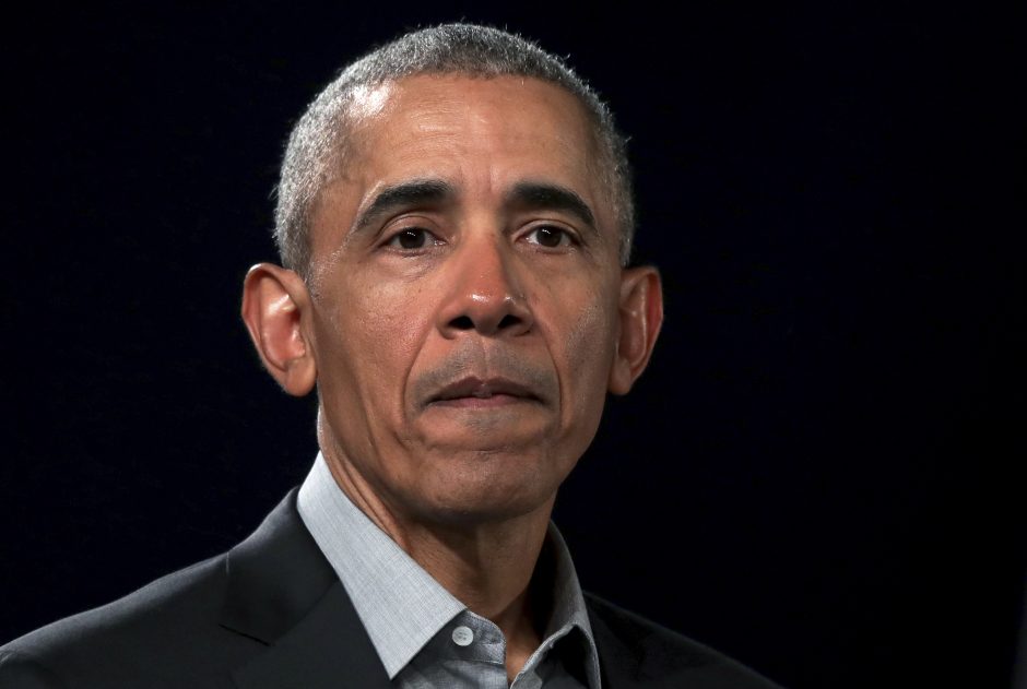 Po dvejų masinių šaudynių JAV B. Obama smerkia „baimės klimatą“ palaikančius lyderius