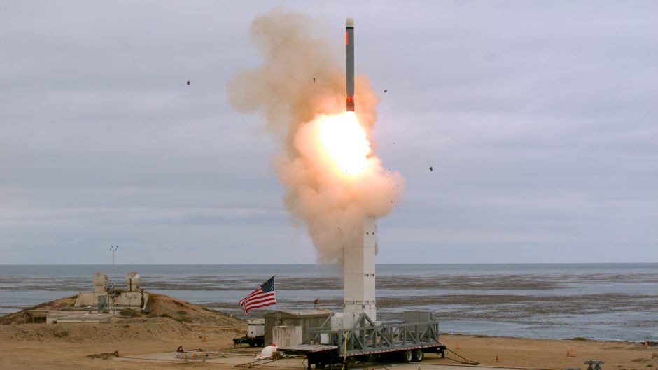 Rusija: JAV raketos bandymas – karinės įtampos eskalacija