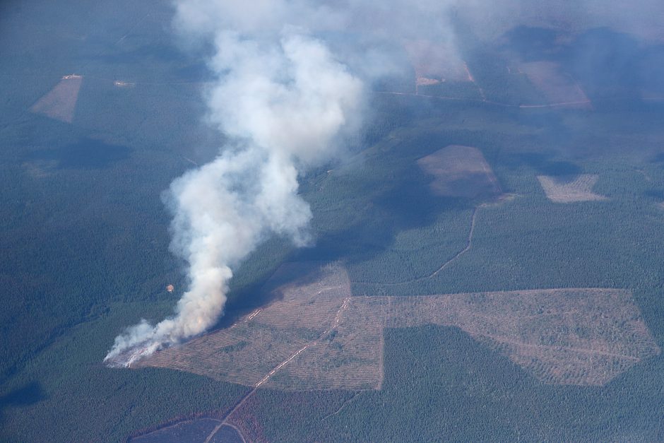 Rusijos meteorologas: miškų gaisrai šalies rytuose siejami su klimato kaita