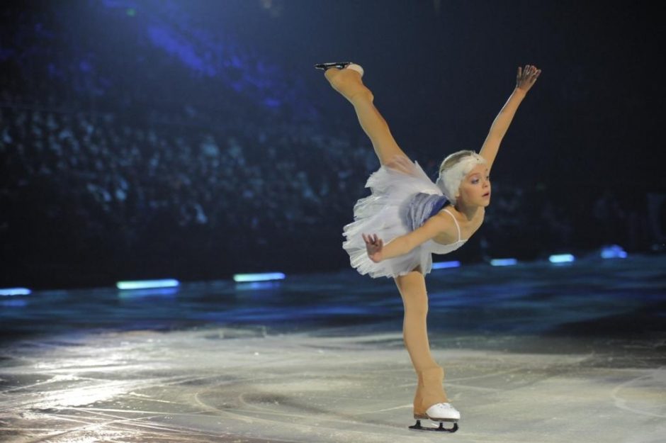 G. Butkutė olimpinėms žaidynėms ruošiasi dalyvaudama šou ant ledo