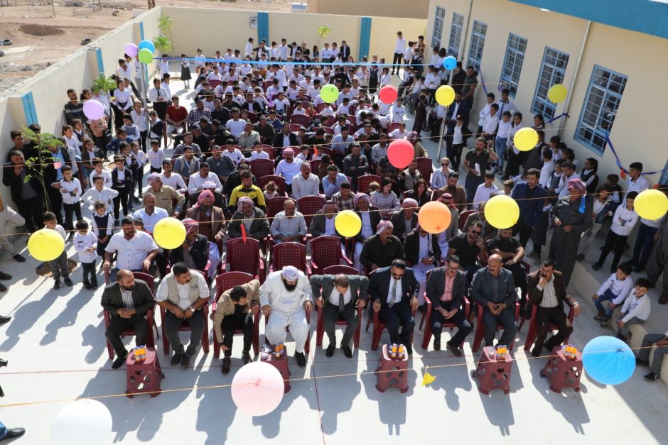 Irake atidaryta Lietuvos lėšomis pastatyta pradinė mokykla (nuotraukos)