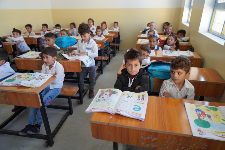 Irake atidaryta Lietuvos lėšomis pastatyta pradinė mokykla (nuotraukos)