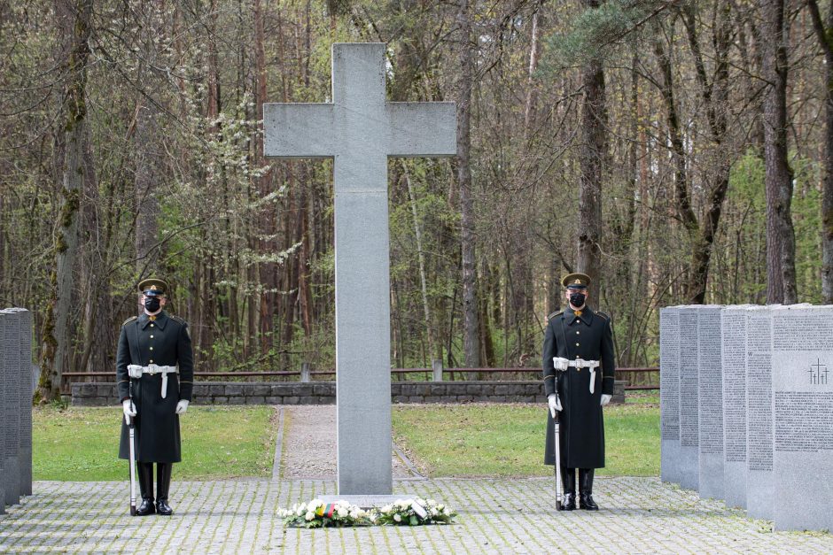 Vilniuje pagerbtos Antrojo pasaulinio karo aukos