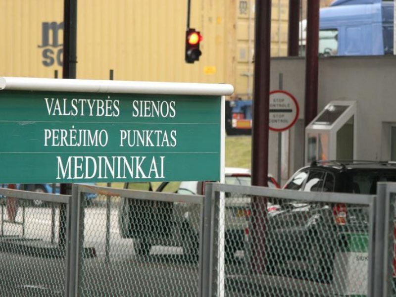 Dėl kelio remonto Baltarusijoje – galimi eismo ribojimai Medininkų pasienio punkte