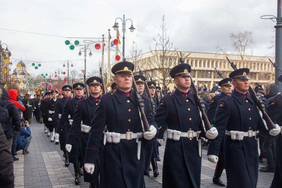 Šventinis trijų Baltijos valstybių pakėlimo ceremonija ir trispalvės nešimas 