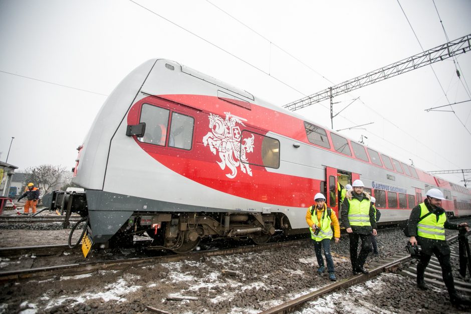 Atnaujintas traukinių eismas tarp Vilniaus ir Kauno