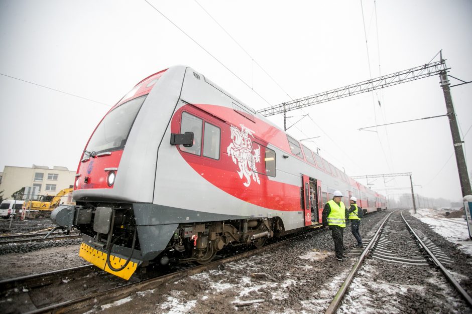 Atnaujintas traukinių eismas tarp Vilniaus ir Kauno