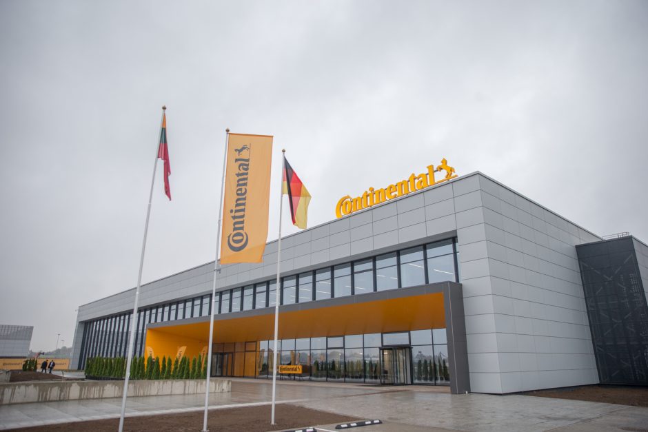 Lietuvoje pradėjo veikti „Continental“ gamykla