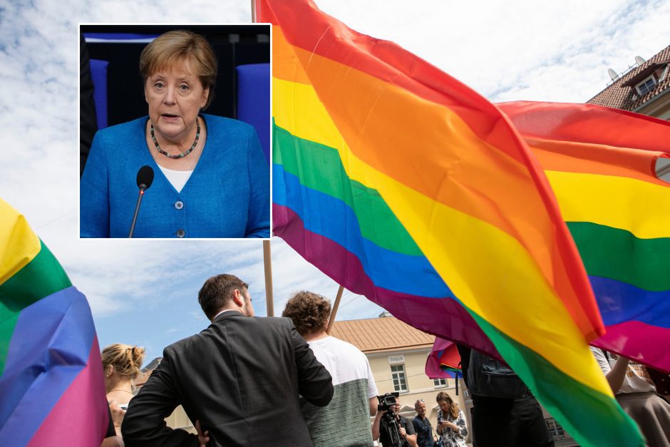 A. Merkel pasmerkė Vengrijos LGBTQ įstatymą ir pavadino jį neteisingu