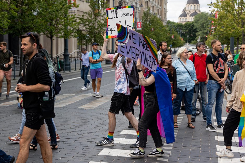 G. Nausėda apie LGBTIQ eitynes: visi nusipelno teisės į civilizuotus santykius