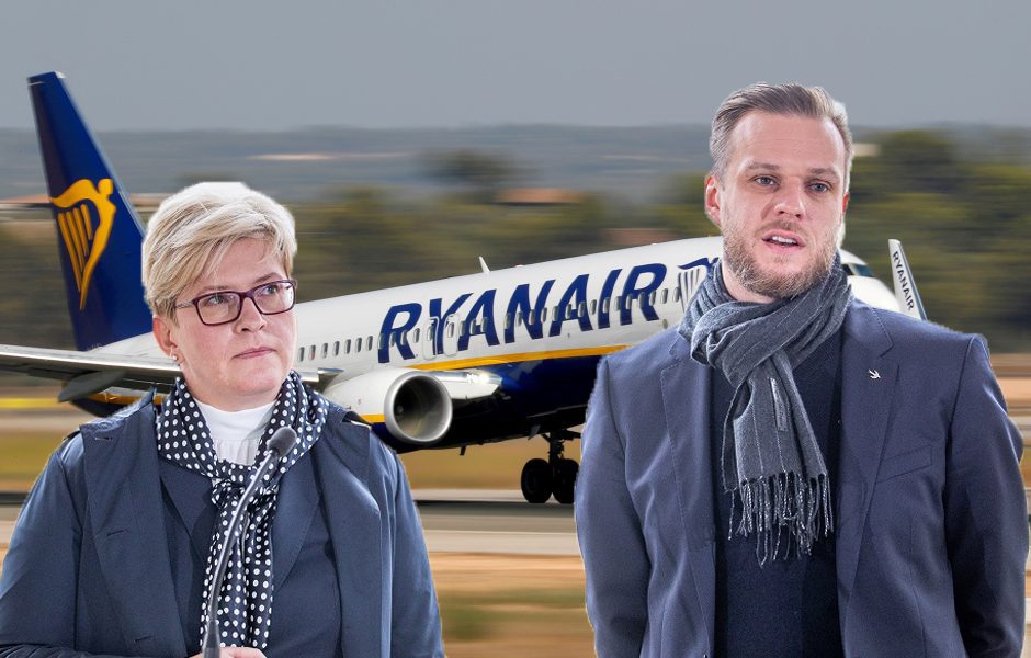 I. Šimonytė kritiką ministrui vadina nesusipratimu: „Ryanair“ lėktuvą užgrobė ne Landsbergis