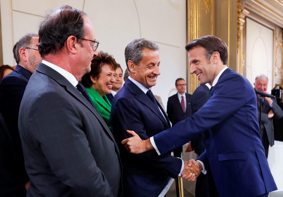 E. Macronas inauguruotas antrai kadencijai Prancūzijos prezidento poste