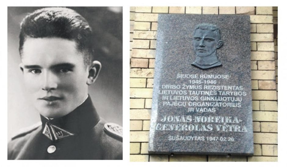 J. Noreikos-Generolo Vėtros šalininkai žada Vilniuje pakabinti naują atminimo lentą