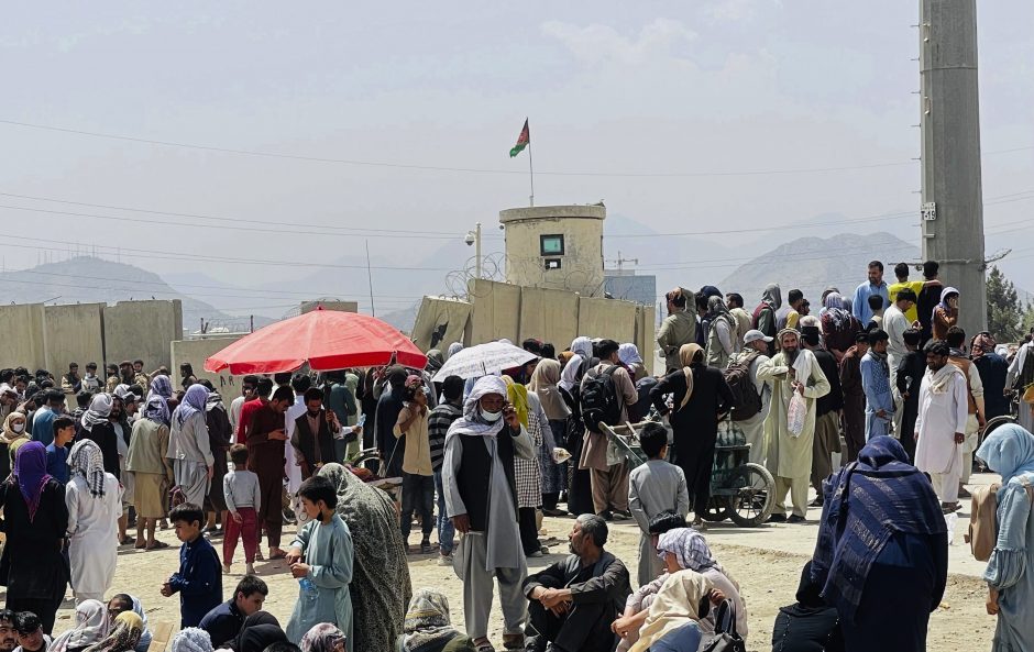 V. Rupšys: evakuojami iš Kabulo afganistaniečiai jau su Lietuvos kariais