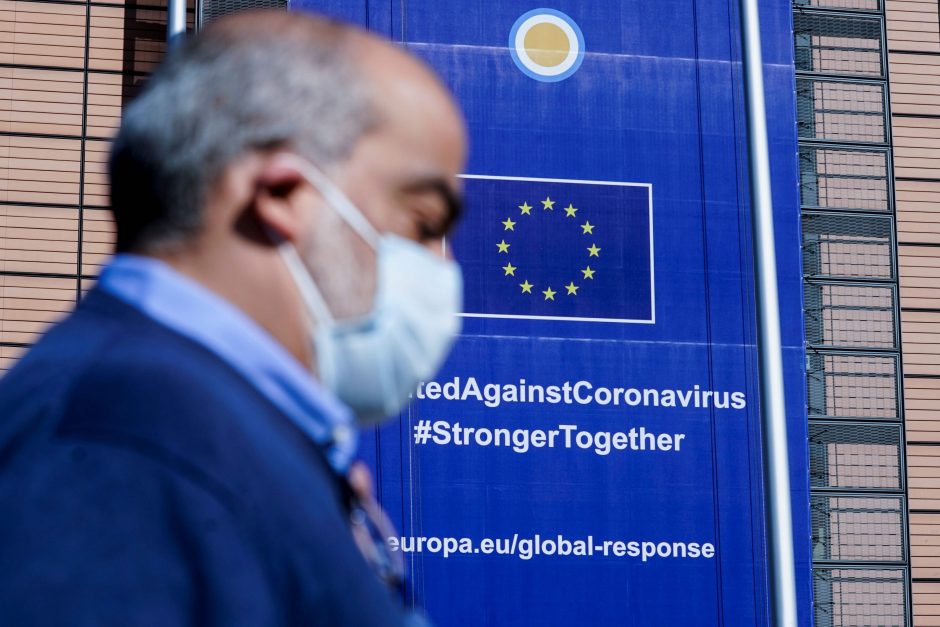 Popiežius ragina Europos Sąjungą solidariai kovoti su virusu