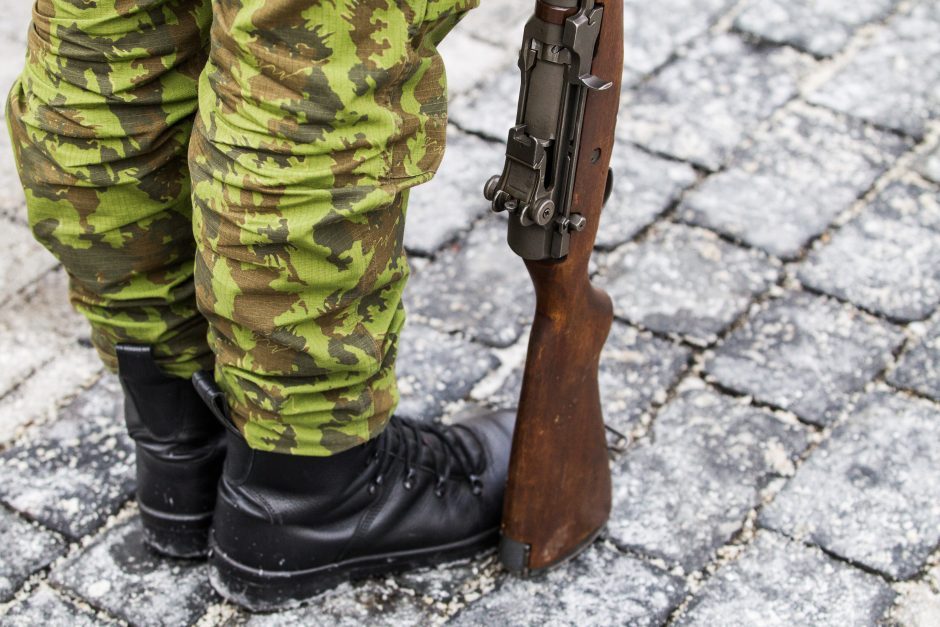 Į Seimą grįžta prezidentės veto dėl teisės turėti ginklą karo metu