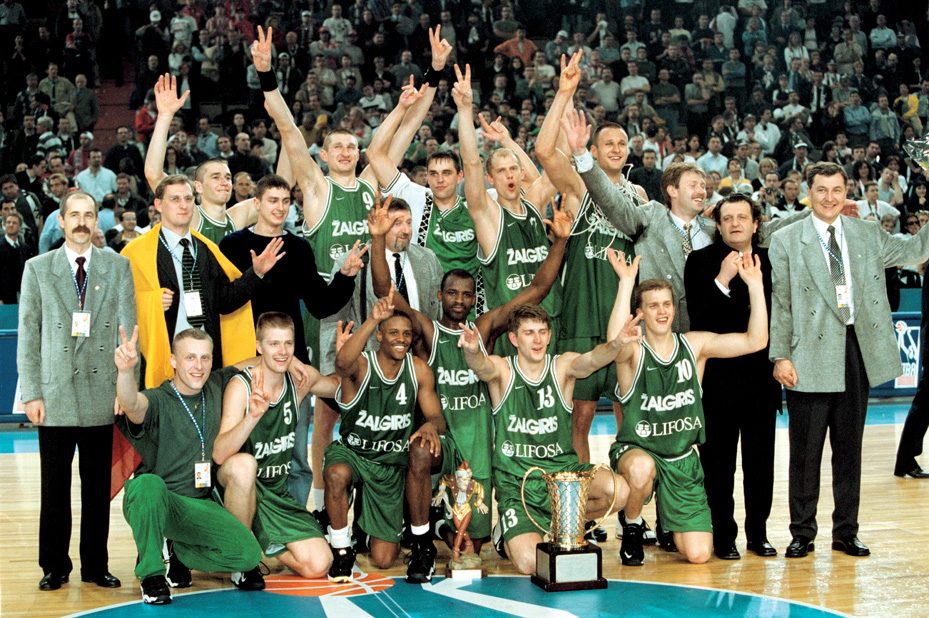 Pagerbs 1999-ųjų Eurolygos čempionus