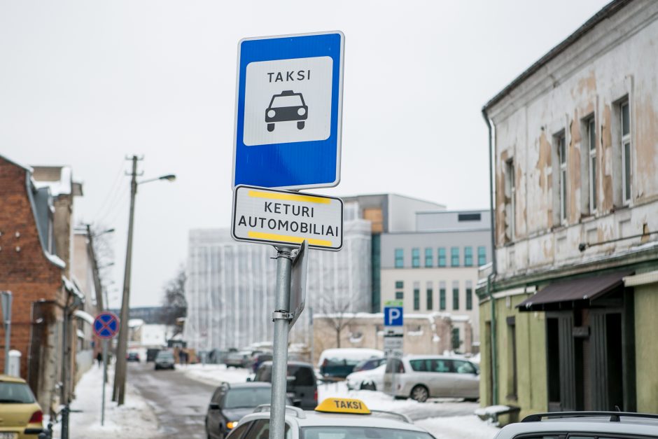 Ginčai dėl taksi stotelių: kodėl kai kurie pažeidėjai lieka nenubausti?