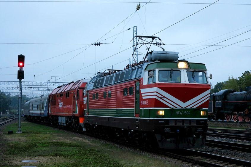 Į Lietuvą atvažiavo pirmasis elektrinis keleivinis traukinys