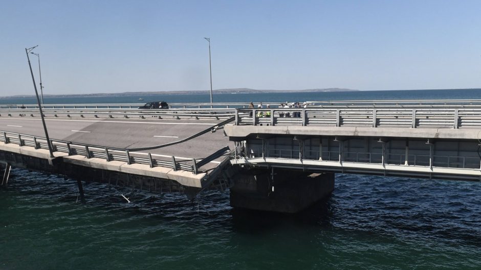 Koks bus rusų kerštas dėl Krymo tilto?