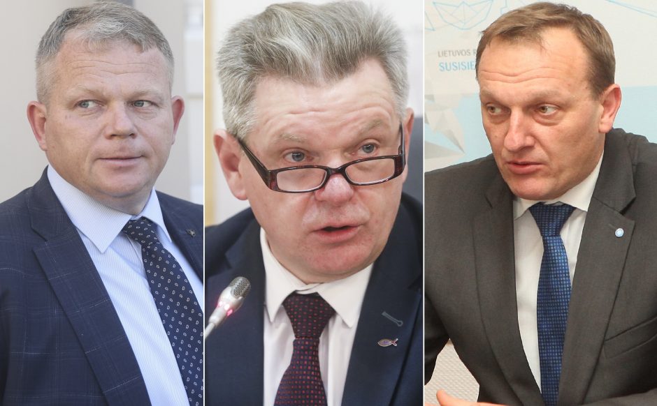 Įvardinti trys galimi kandidatai į naujus ministrus