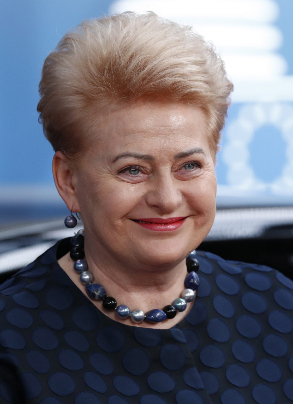 D. Grybauskaitė dalyvaus Europos politikos forume Briuselyje