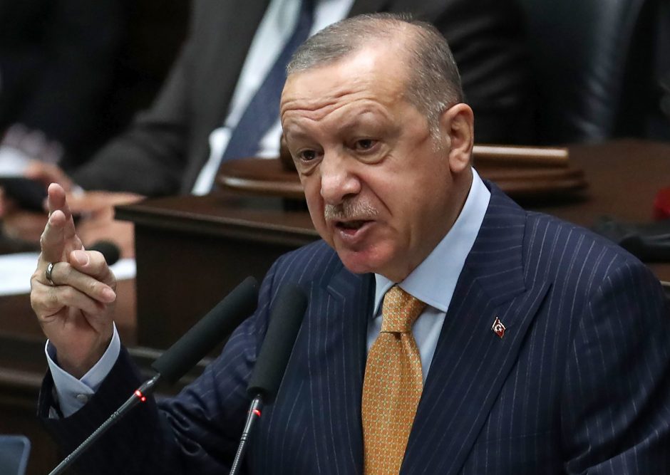 R. T. Erdoganas reikalauja dviejų valstybių sprendinio Kiprui