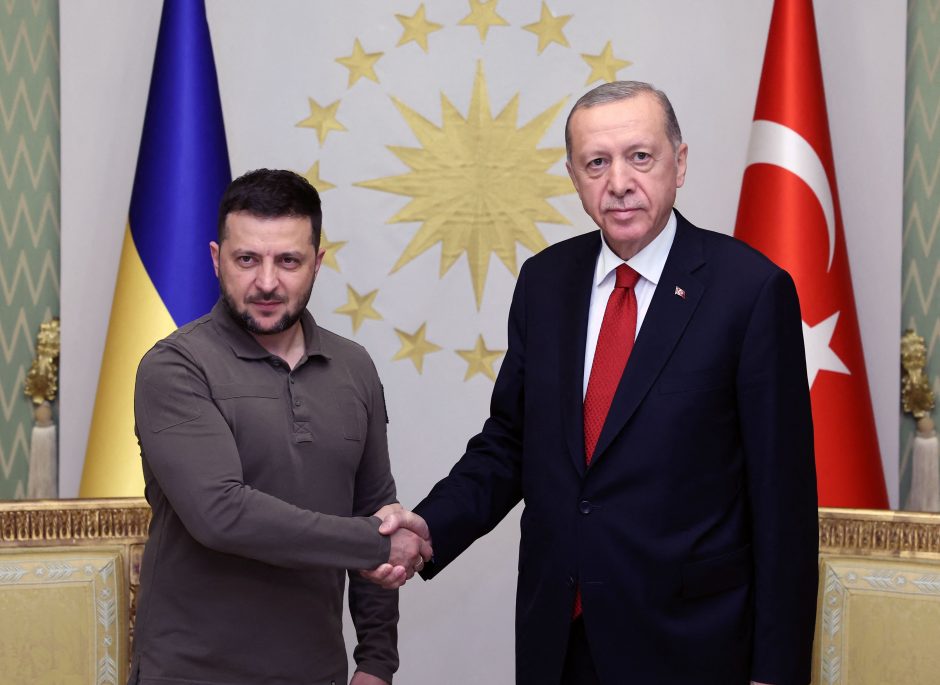 Turkijos prezidentas: nėra jokių abejonių, kad Ukraina nusipelno narystės NATO