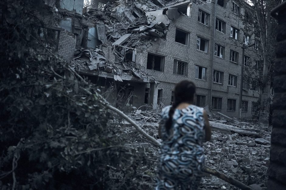 Karas: okuopantai smogė Dnepropetrovsko sričiai, yra sužeistų, dešimtys namų apgadinta