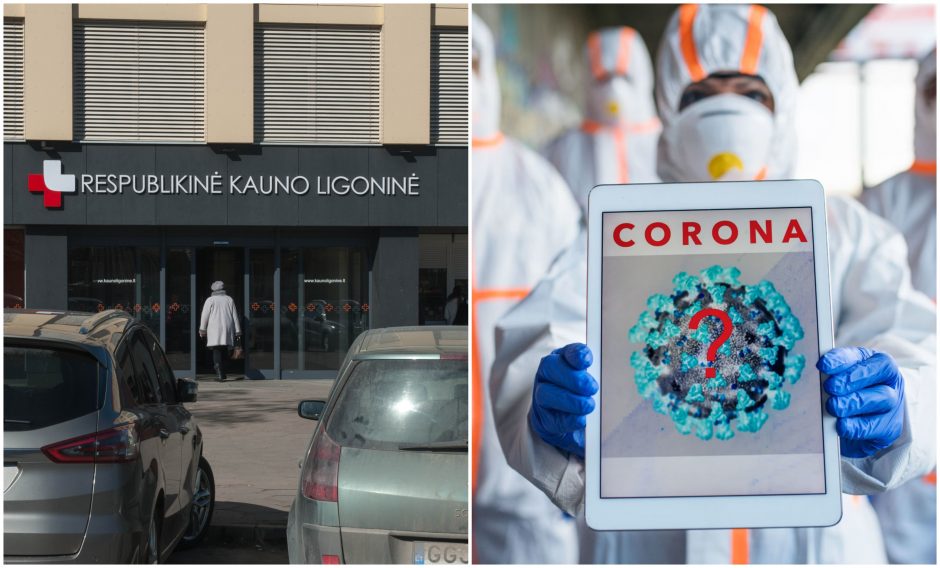 Respublikinėje Kauno ligoninėje plinta koronavirusas: iš viso serga keturi pacientai