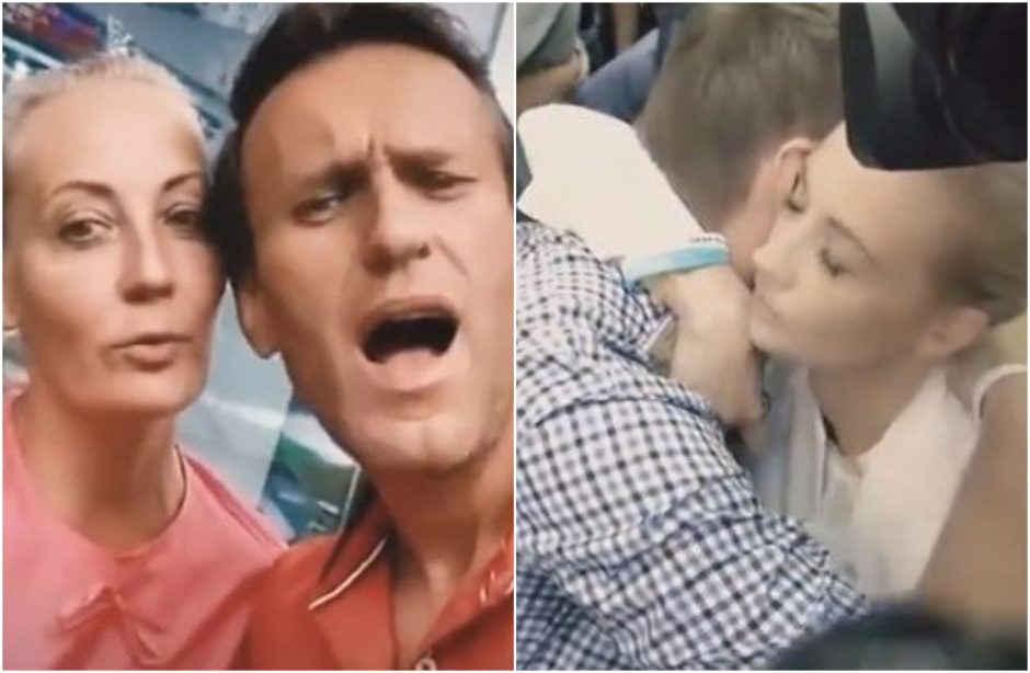 J. Navalnajos paskutinis laiškas Maskvoje laidojamam vyrui: nežinau, kaip gyventi, bet pasistengsiu
