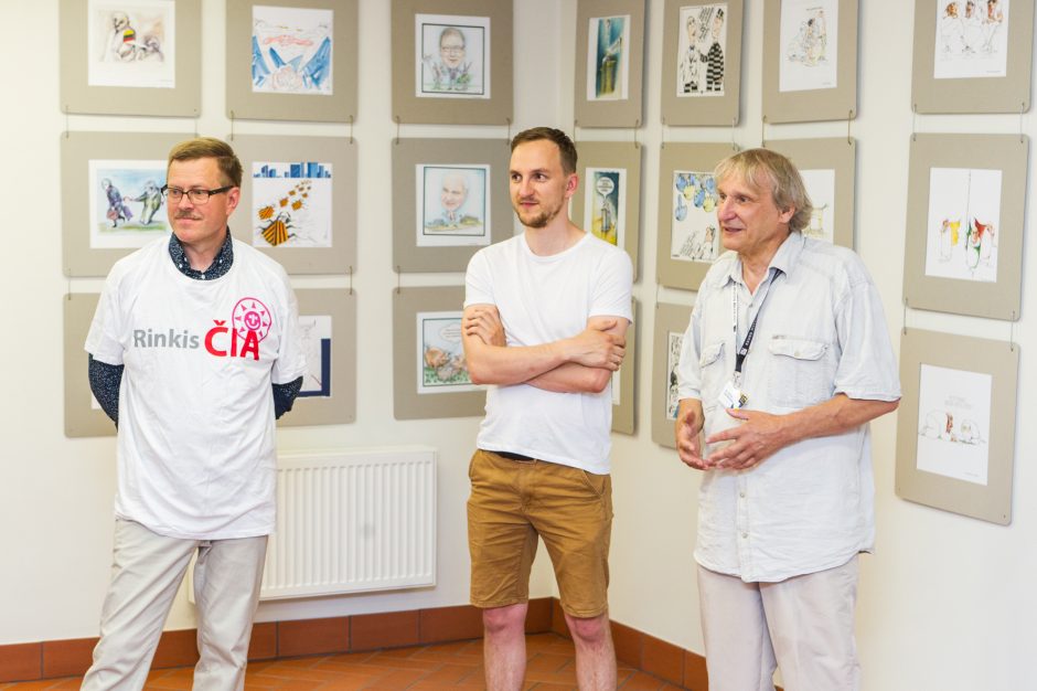 51-oji Lietuvos karikatūrų paroda „Rinkis čia“
