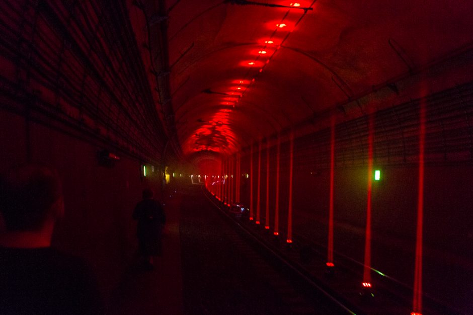 Kauno geležinkelio tunelį aplankė rekordinis skaičius smalsuolių