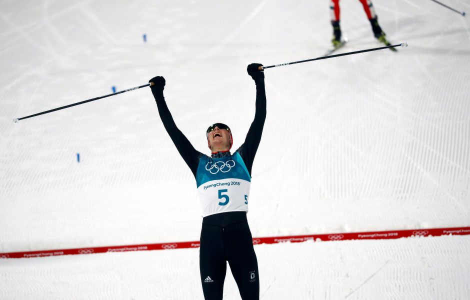 Pirmąjį Šiaurės dvikovės olimpinį auksą iškovojo garsus vokietis
