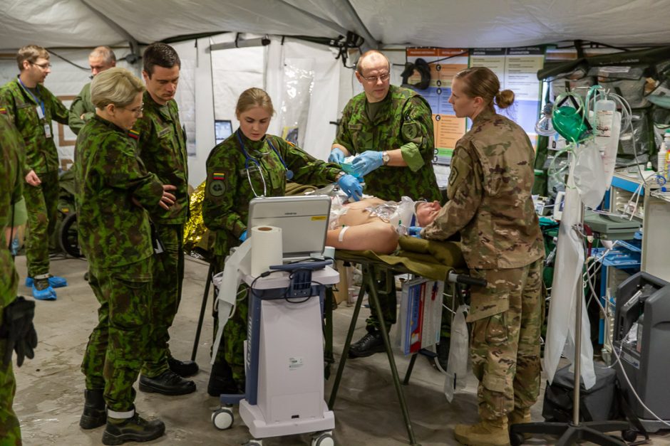 Karo medikai – didžiausiose NATO medicinos pratybose