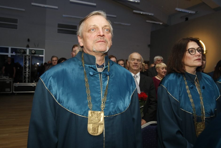Universiteto rektoriaus inauguracijoje – dėmesys Klaipėdai