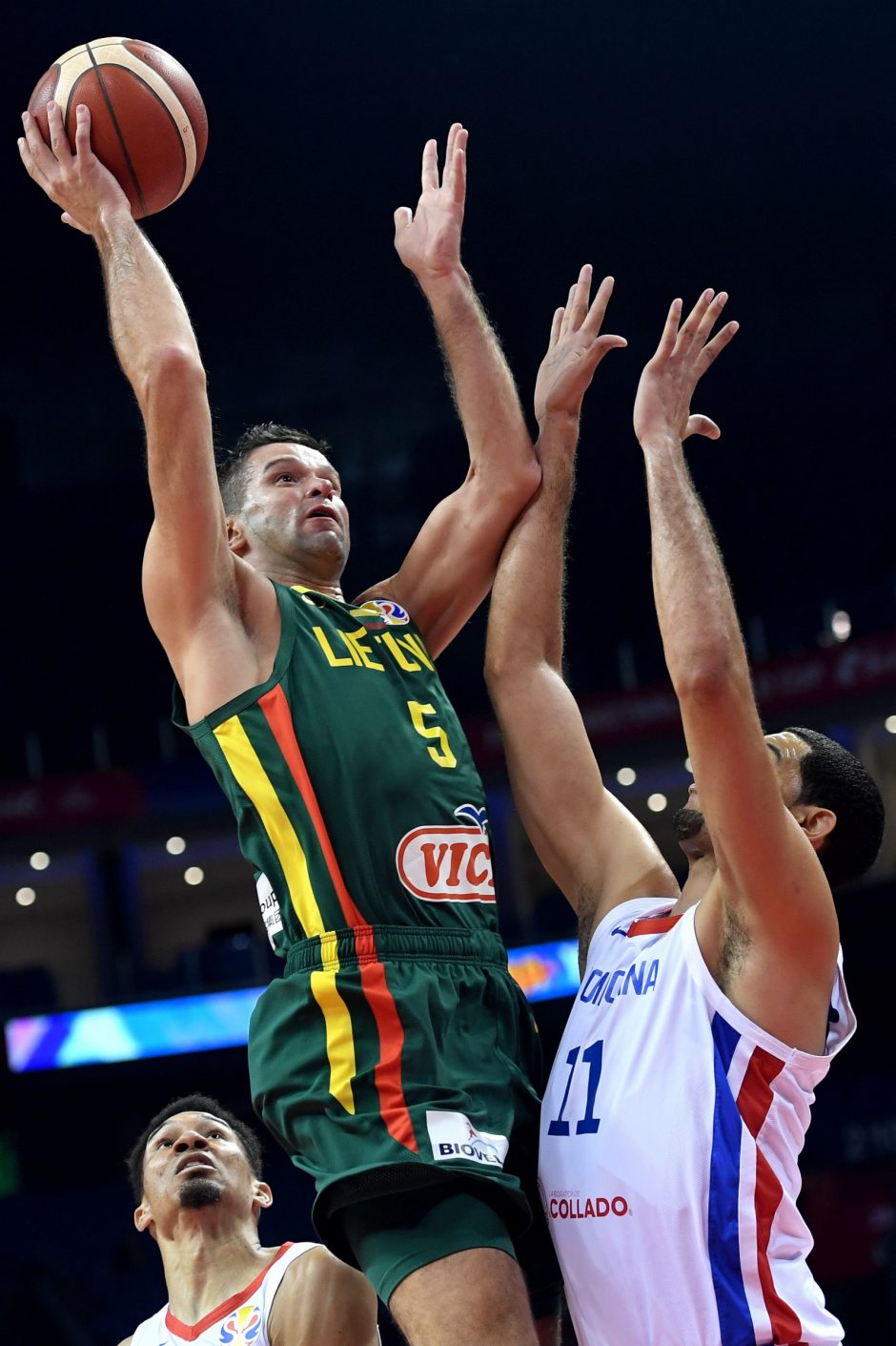 Lietuvos krepšinio rinktinė įveikė Dominikos Respubliką