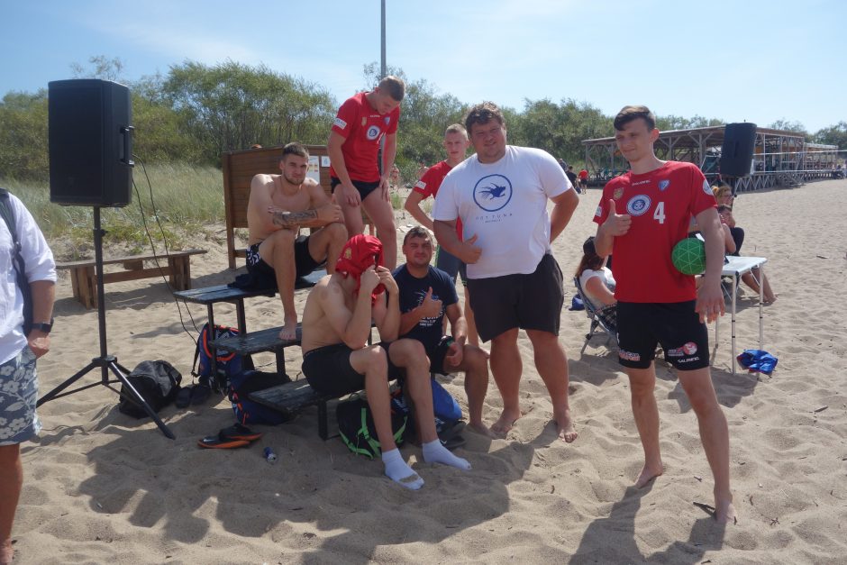 Melnragėje – Lietuvos paplūdimio rankinio čempionato kovos
