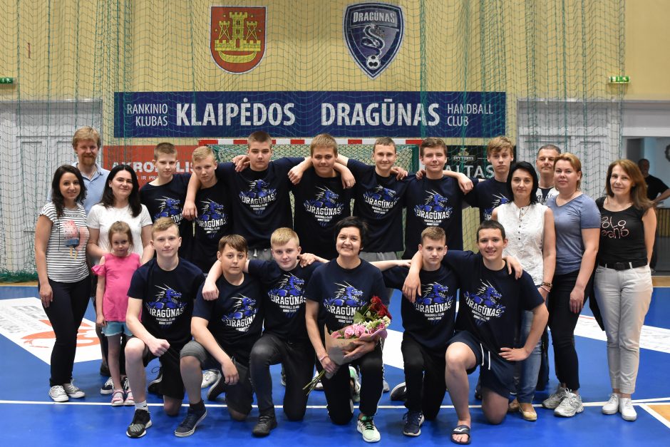Klaipėdiečiai rankininkai – Lietuvos čempionai