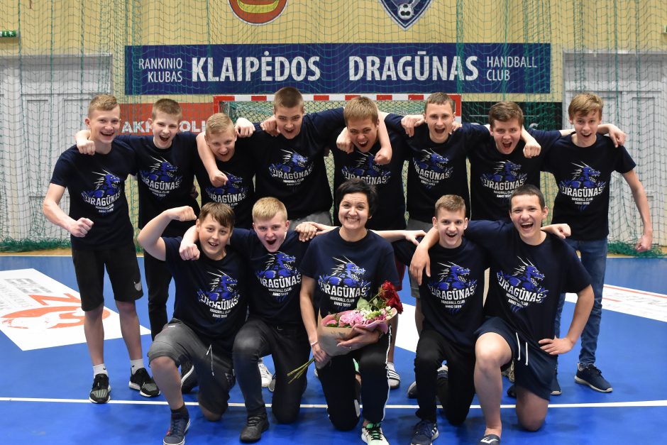 Klaipėdiečiai rankininkai – Lietuvos čempionai