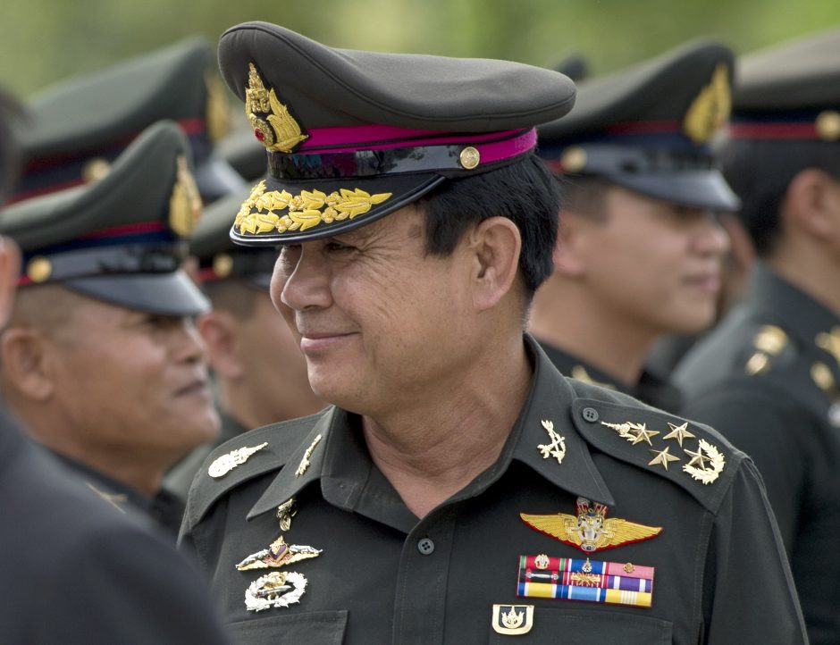 Tailande premjeru paskirtas karinės chuntos lyderis 