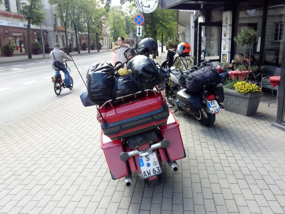 Motociklų entuziastams Klaipėdoje – baudos