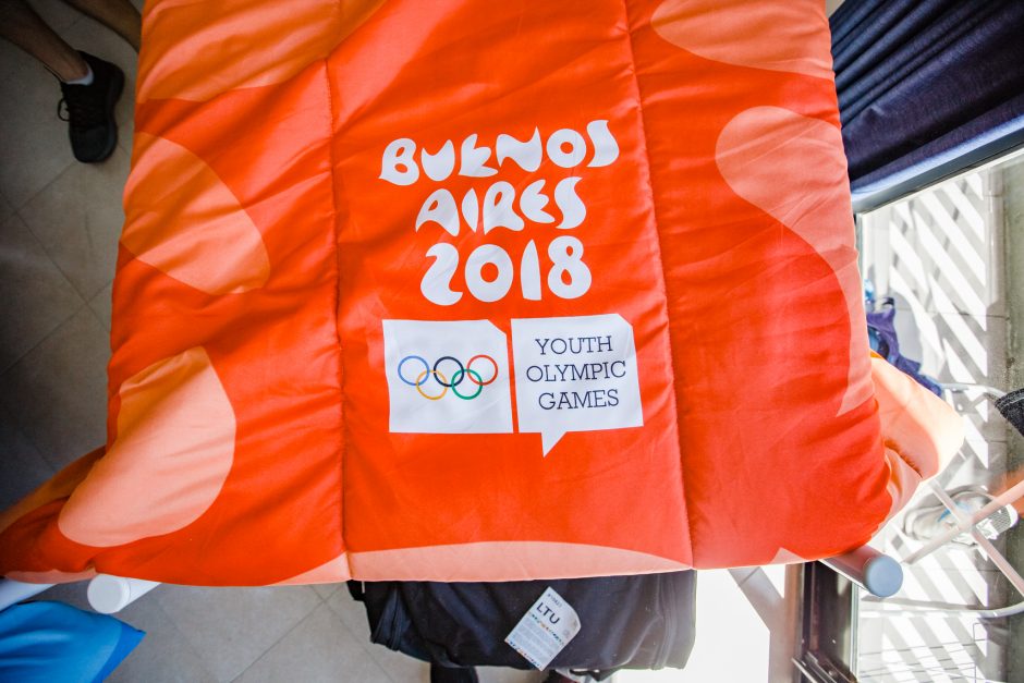 Į Buenos Aires atvykę sportininkai įsikūrė olimpiniame kaimelyje