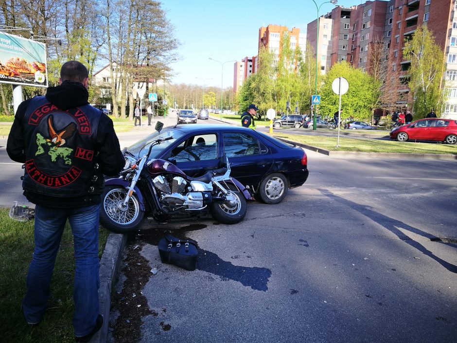 Per avarijas vis dažniau nukenčia motociklininkai ir senjorai