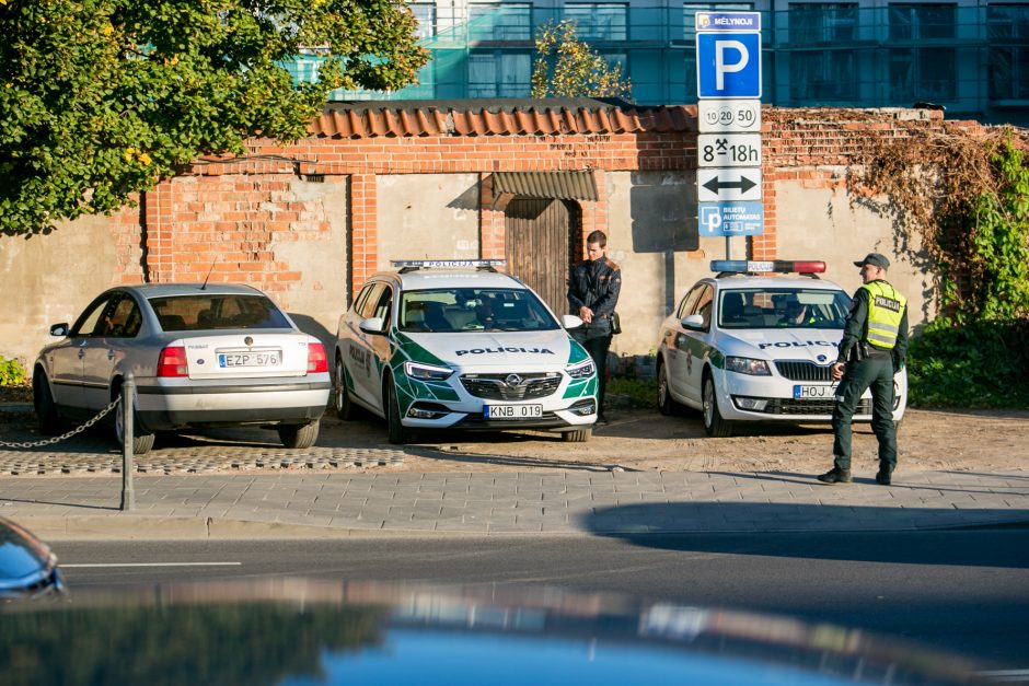 Policijos reidas judrioje Kauno gatvėje