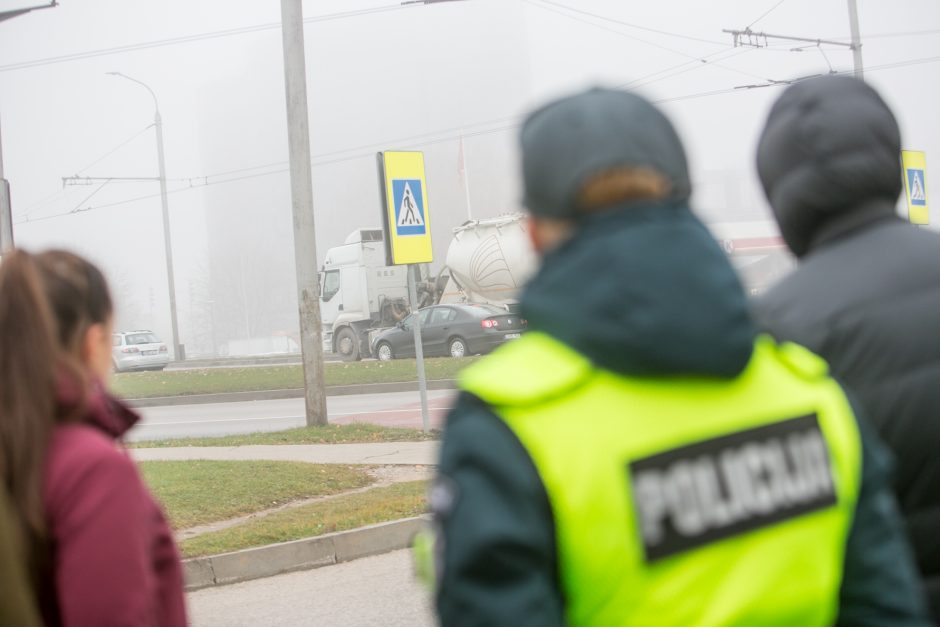 Vilniuje nuo policijos pabėgo sulaikomas girtas kazachas