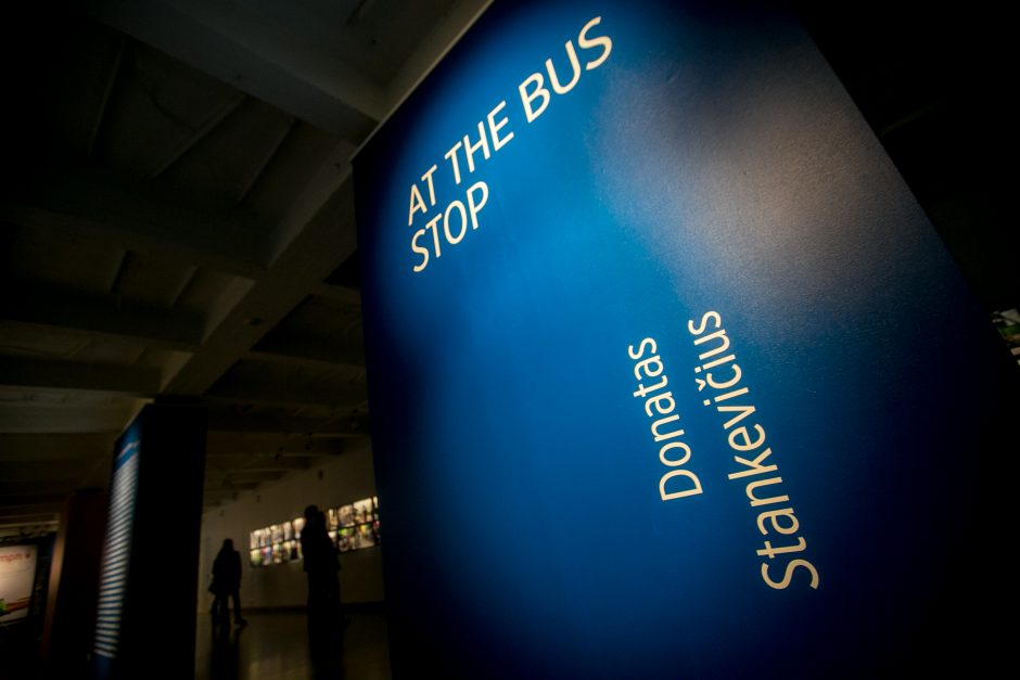 Atidaryta D. Stankevičiaus paroda „At the Bus Stop“